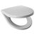 WC sedátko JIKA LYRA PLUS pro komb.klozety antibakteriální duroplast, nerez úchyty 9338.0.300.063
