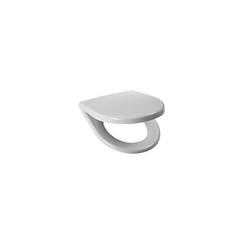 WC sedátko JIKA LYRA PLUS pro komb.klozety antibakteriální duroplast, nerez úchyty 9338.0.300.063