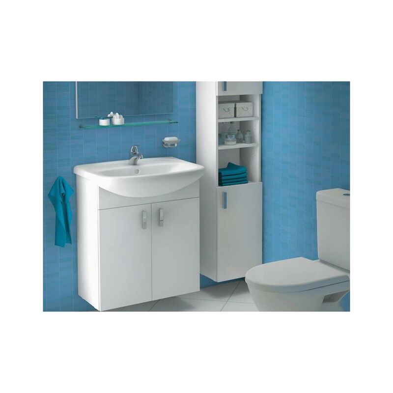 Jika LYRA pack skříňka s 2 dveřmi Vvčetně umyvadla 53 cm H4519514323001