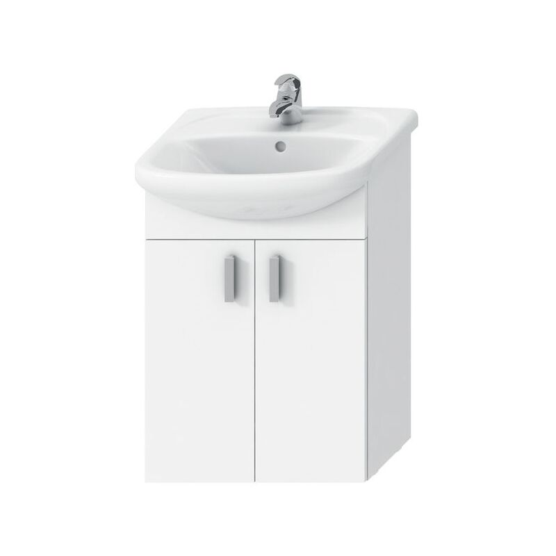 Jika LYRA pack skříňka s 2 dveřmi Vvčetně umyvadla 53 cm H4519514323001