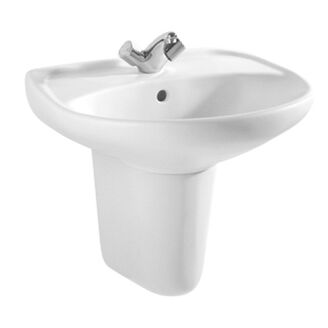 JIKA EUROLINE 1427.2  Umyvadlo bilé 60×49 cm s otvorem