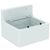 IS S593901 vylevka 455x380mm, vc. mrizky, bila/chrom