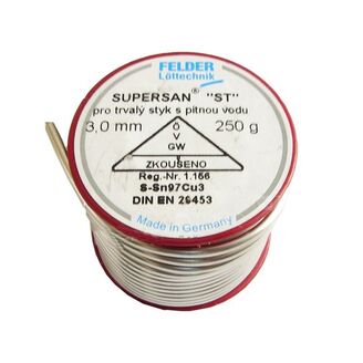 CU-let.pájka 3mm SUPERSAN ST 3mm