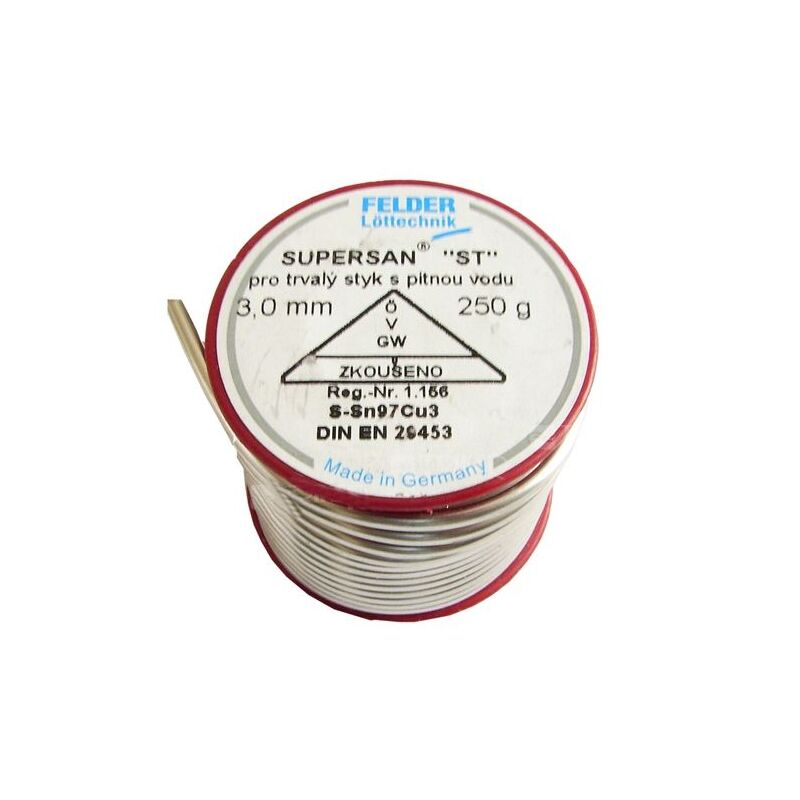 CU-let.pájka 3mm SUPERSAN ST 3mm