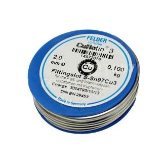 CU-let.pájka 2mm L-SN Cu 3 med