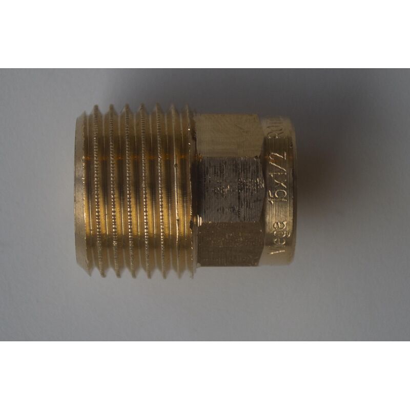 CU přechod 4243G s vnějším závitem 15x1/2