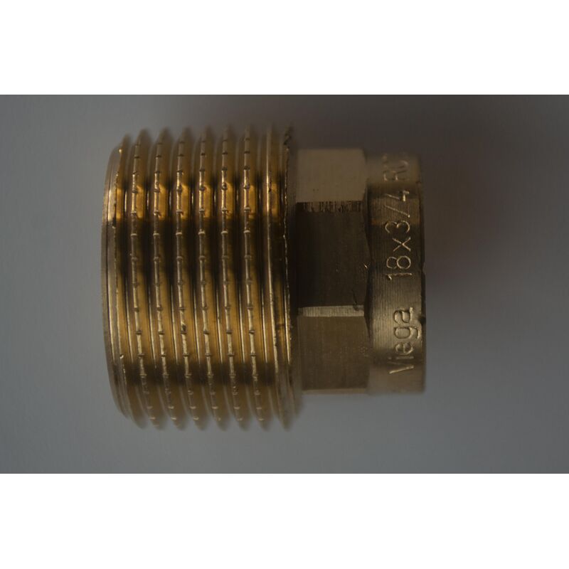 CU přechod 4243G s vnějším závitem 18x3/4