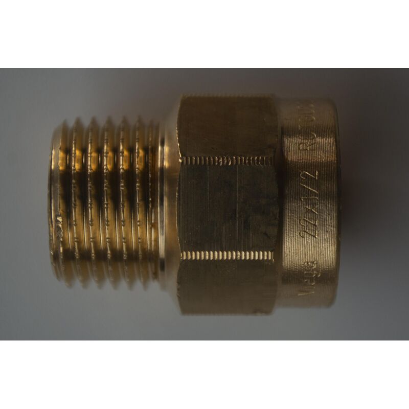 CU přechod 4243G s vnějším závitem 22x1/2