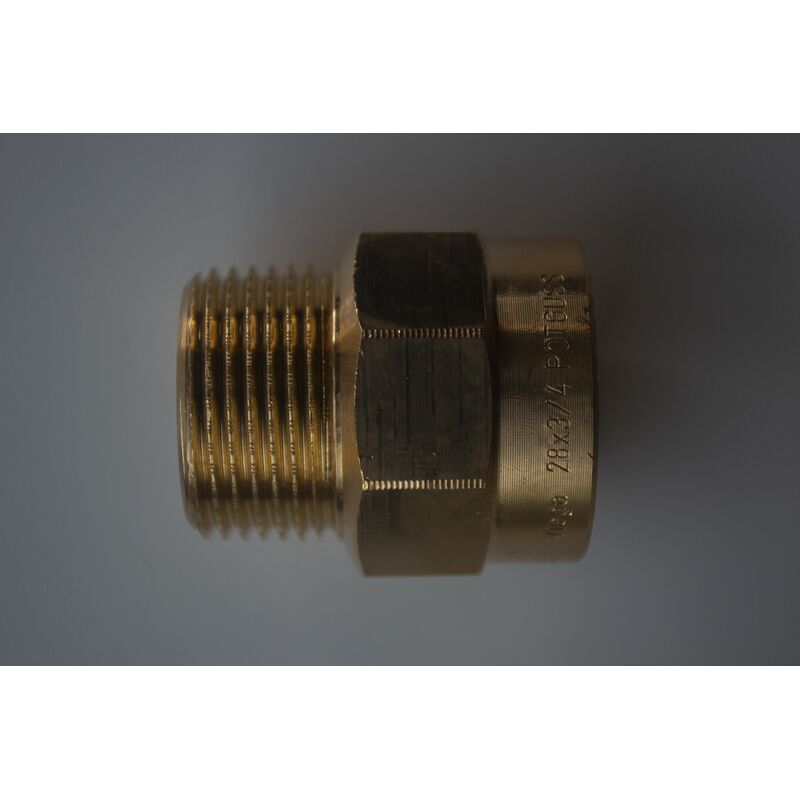 CU přechod 4243G s vnějším závitem 28x3/4