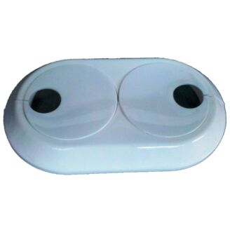 krytka CU trubky dvojitá d12/15/18/20 50mm