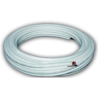 DUO CU trubka chladírenská opláštěná měkká 1/4x0,8x3/8x0,8 / 20m