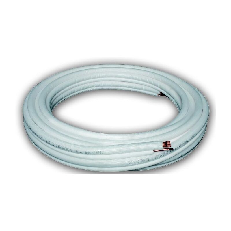 DUO CU trubka chladírenská opláštěná měkká 1/4x0,8x3/8x0,8 / 20m