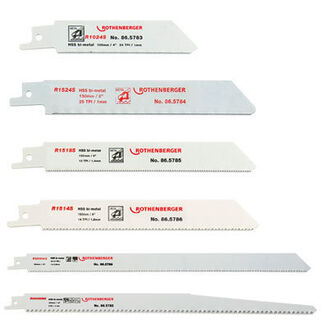 pilové listy MBR sada 5ks 150x18mm