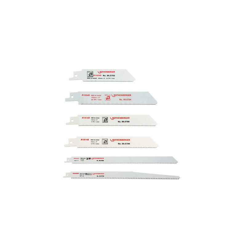 pilové listy MBR sada 5ks 150x18mm