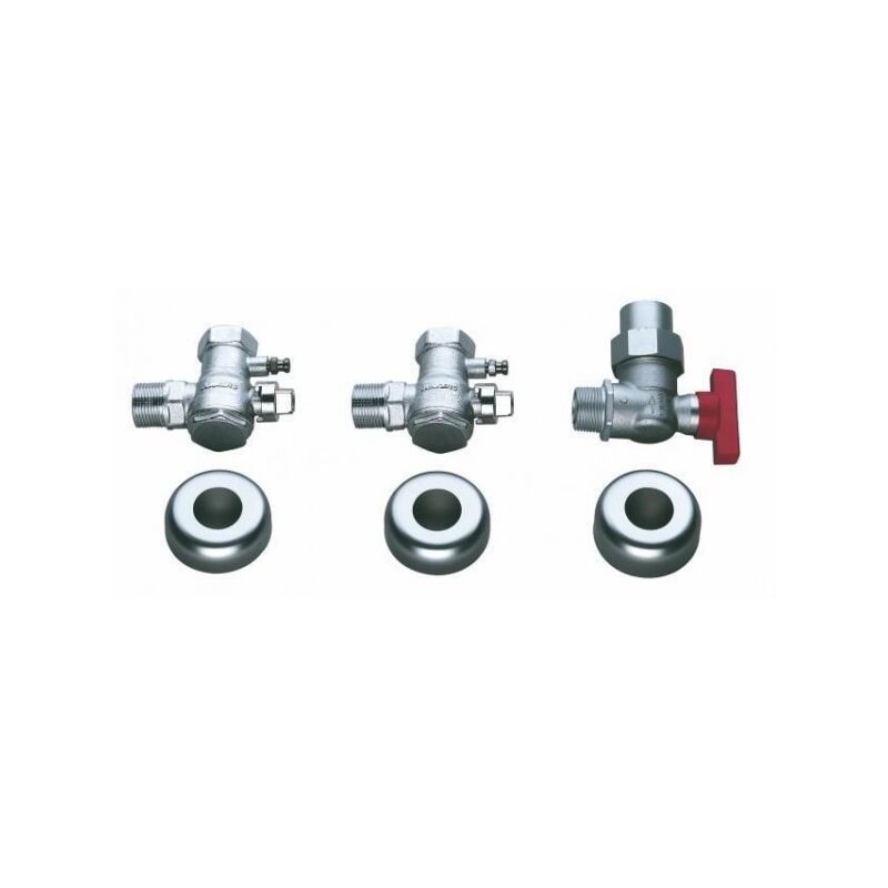 souprava JUNKERS pro připojení plynu a topení pod omítku č.424/1