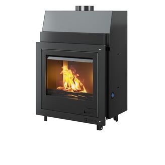 AQUAFLAM 25 krb. kamna s vymenikem - sede/ zakladni regulace