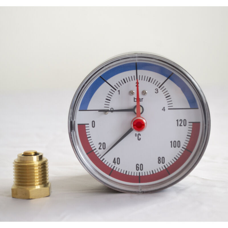 DAKON termomanometr d80mm 0-4B