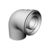 RICOM koleno DN80/125-90° s hrdlem vc.tes., Al