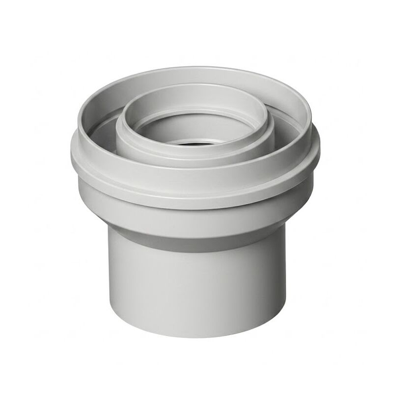 IMMER-adapter-redukce DN60/100-DN80/125 plast/Al
