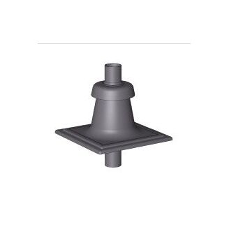 komínový poklop BRILON DN60 černý plast