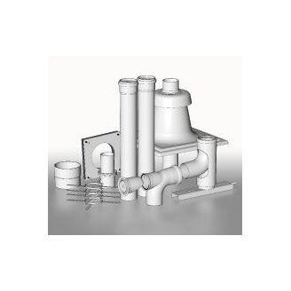 komínová sada BRILON DN80 vč. zavěsné objímky