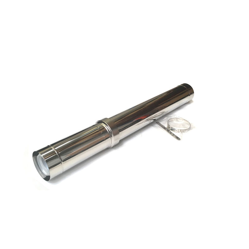 BRILON fasadní střešní koncovka koaxiální DN100/60 nerez