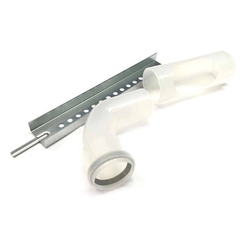 BRILON patní koleno s podpěrou DN110 (koleno, kolej, opěrná tyč)