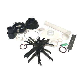 BRILON univerzální komínová sada renoSET KLASIK DN100/60 flex s hlavici DN100/60 flex s hlavicí