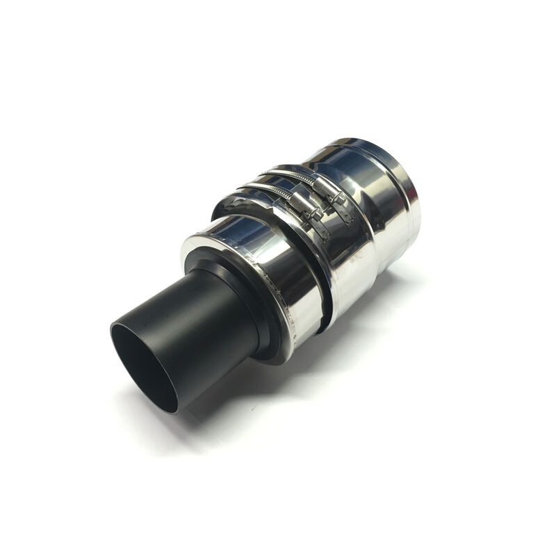 BRILON Komín Serio fasádní hlavice se svěrnou objímkou  DN100/60 nerez