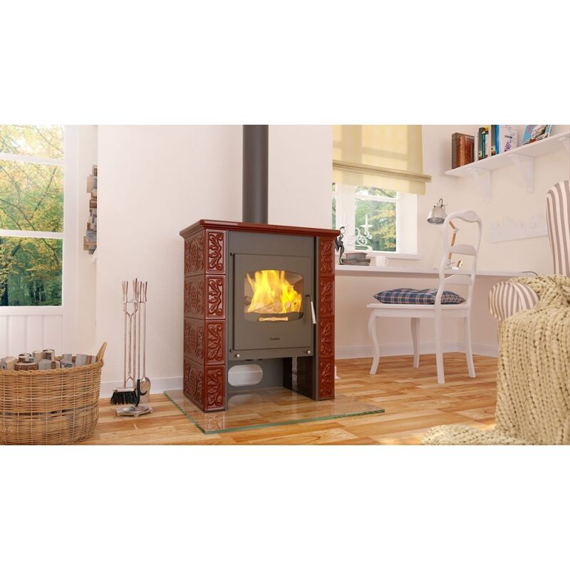 HS FLAMINGO krbova kamna 9kW ESPO II seda