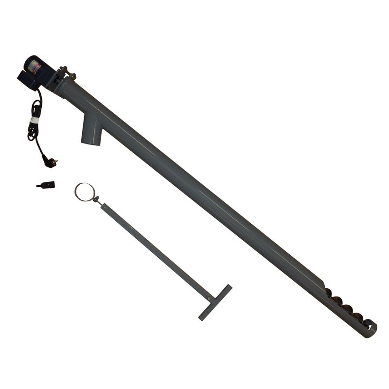 ATMOS šnekový dopravník DRA50 o délce 4 m a průměru 80 mm