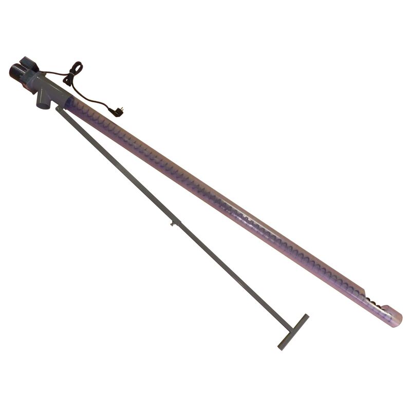 ATMOS šnekový dopravník DA3000 o délce 3 m a průměru 75 mm