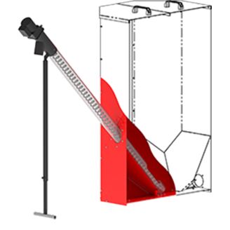 Atmos Kompaktní nádrž na pelety - Sada AZPU 400 C