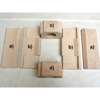 ATMOS Deska topeniště (2ks) k DC70S a DC80