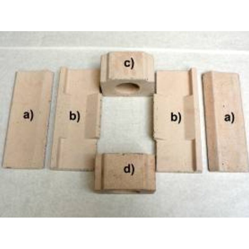 ATMOS Deska topeniště (2ks) k DC70S a DC80