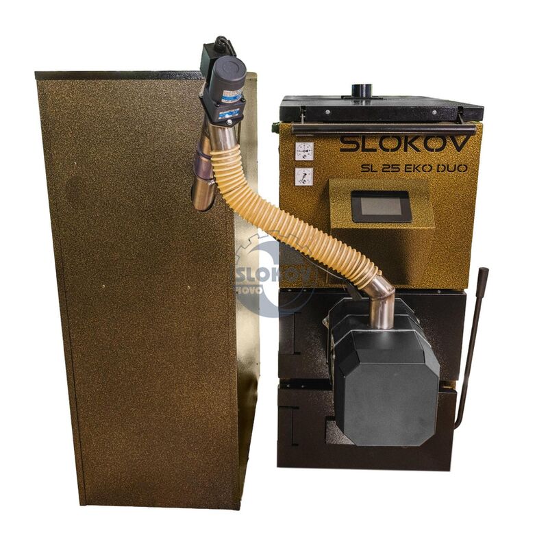 KOTEL Slokov SL25EKO DUO kotel na pelety a drevo (EKODESIGN)