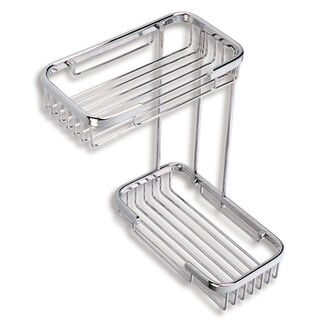 dvojitá police malá nízká L chrom 6074.0