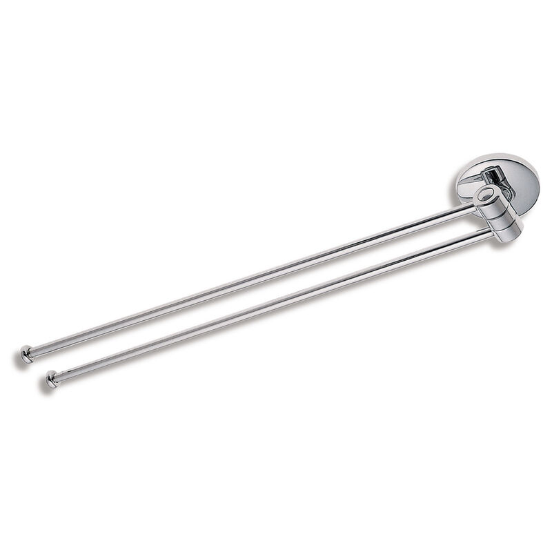 dvouramenný držák ručníků chrom 6129.0