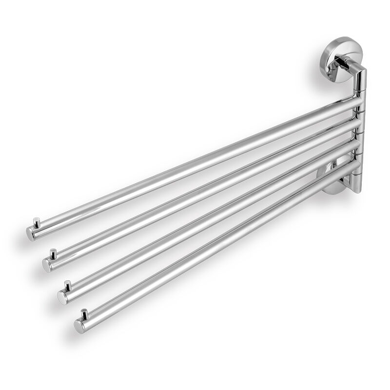 čtyřramenný držák ručníků chrom 0146.0