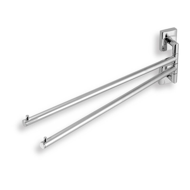 dvouramenný držák ručníků chrom 0229.0