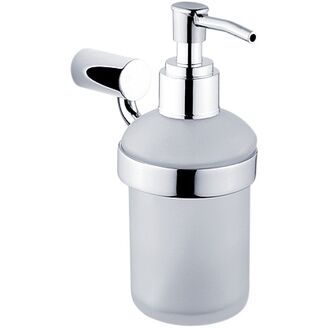 dávkovač mýdla 180ml matné sklo/chrom BR 11031C-26