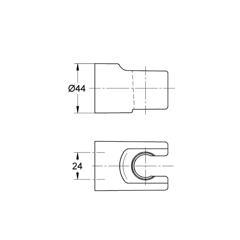 GROHE REFLEXA PLUS drzak sprchy chrom