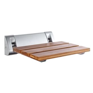 sedatko do sprchy sklopne 32x23 bambus