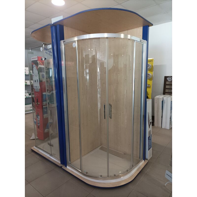 ILA 900x900 vanička + TOPR 900 1/4 kruh zástěna 