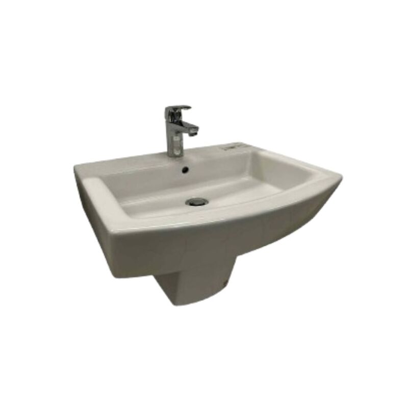 ROCA HALL umyvadlo 55x48 + kryt na sifon