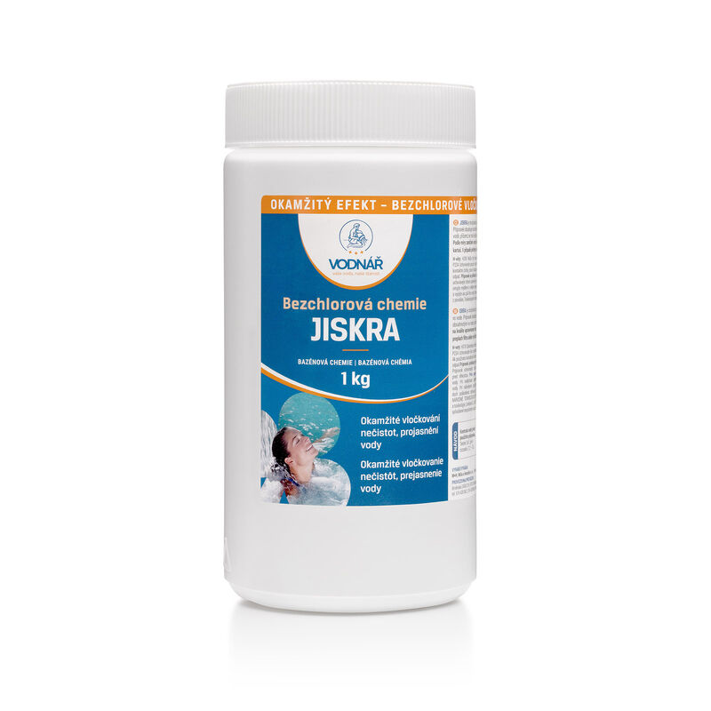 jiskra tablety - projasnění vody