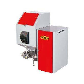 ROJEK A15 Automatický kotel na pelety násypka vlevo 3,6-14kW