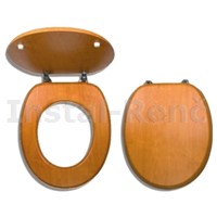 dřevěné WC sedátko světlý ořech
