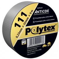 samolepící univerzální páska ANTICOR POLYTEX 111P DUCT 50x25 max.do 90°C šedá