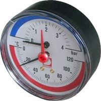 termomanometr 0-6 B 0-120C